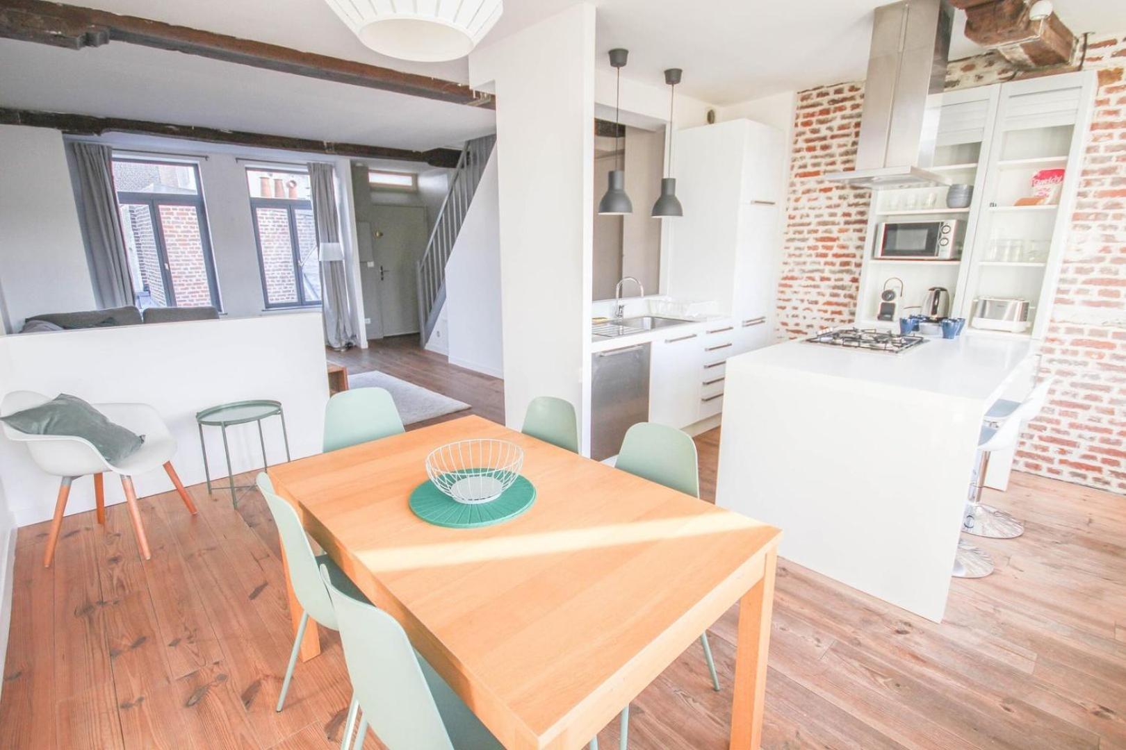 Charming 60M2 Apartment Lille Exterior foto